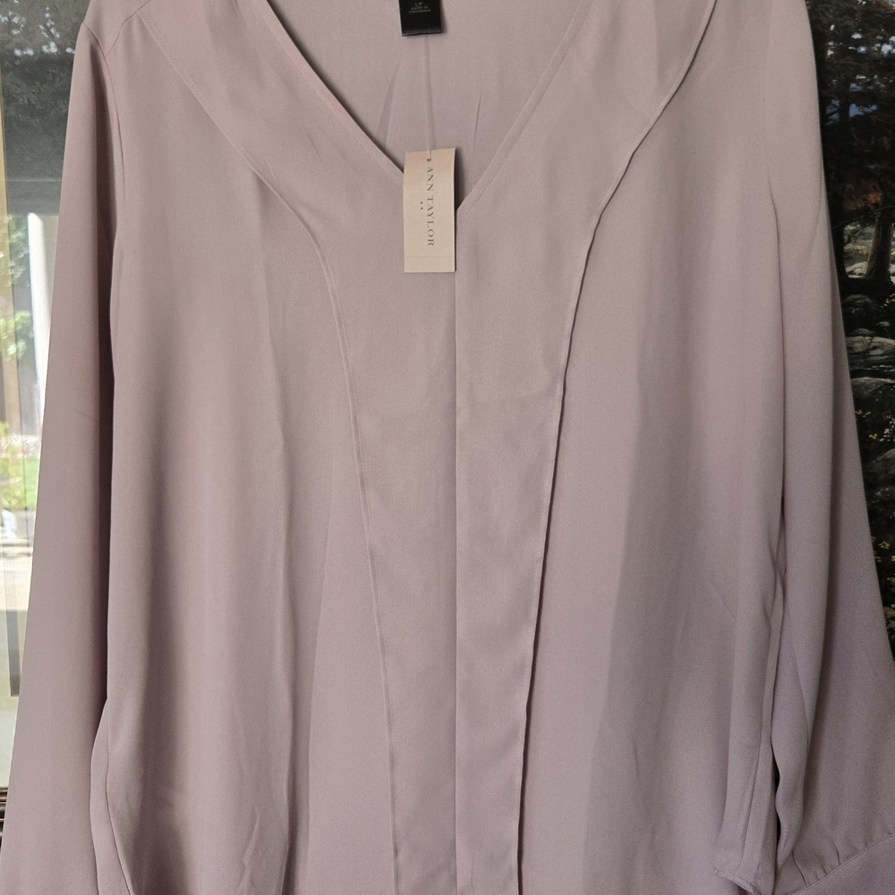 Ann Taylor Light Purple Blouse